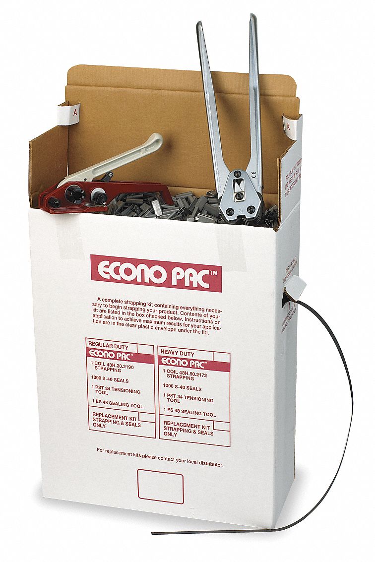 Strapping Kit, Polypropylene, 7200 ft. L