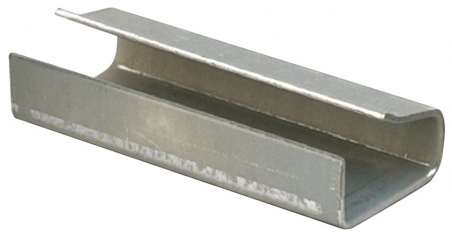 Strapping Seal, 1/2 In., Open, PK1000