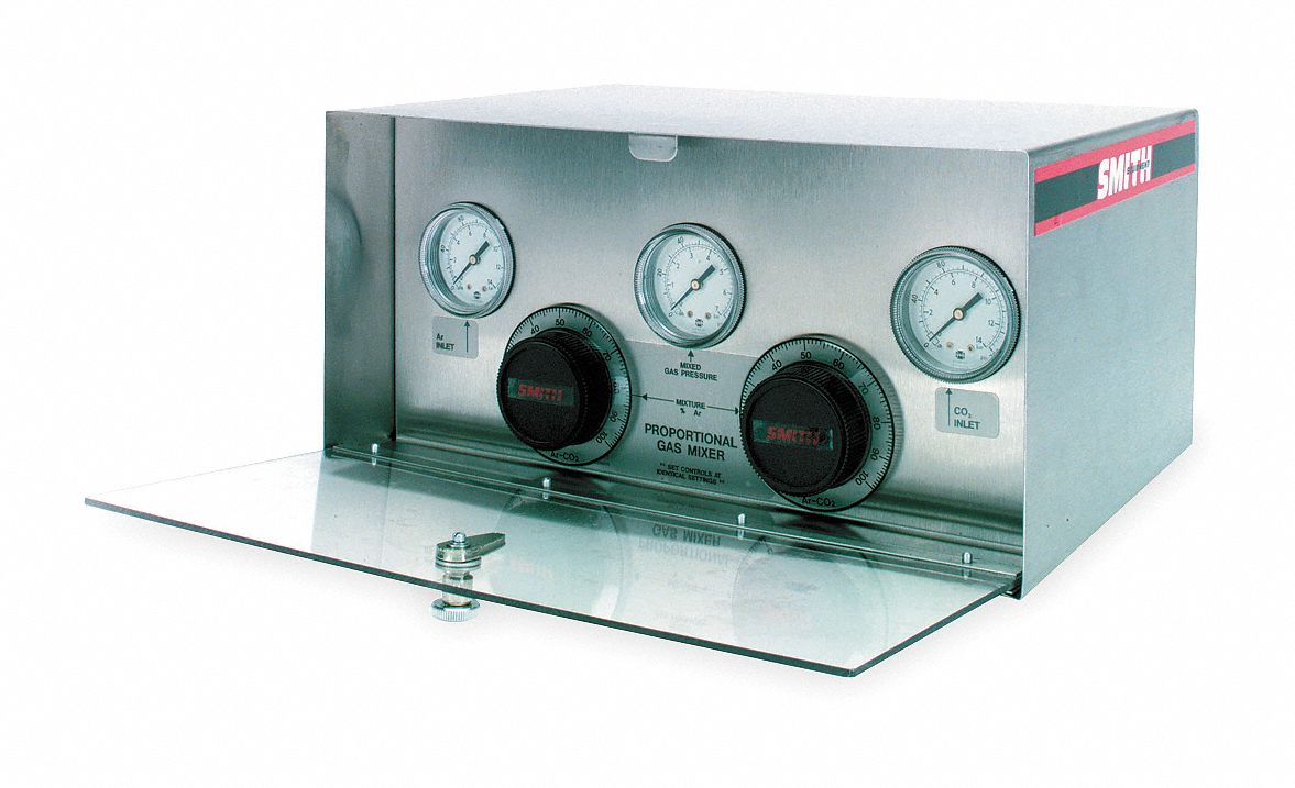 Two Gas Mixer, Argon/Hydrogen, 20-700 SCFH