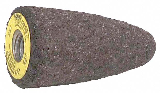 Grinding Cone, 1-1/2 Dia, 3 L, 24GR, AO