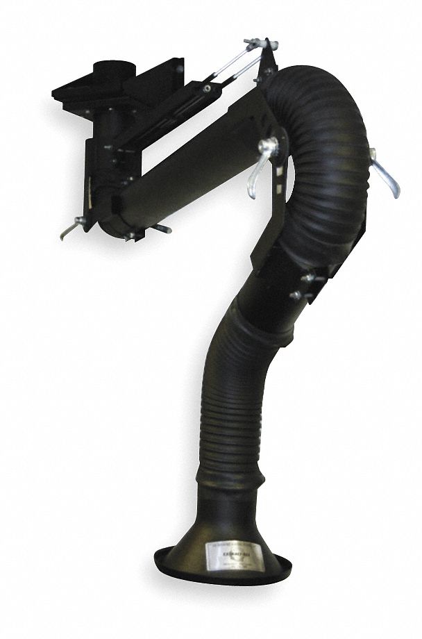 Extractor Arm, Fume, Length 48 In, Dia 4 In