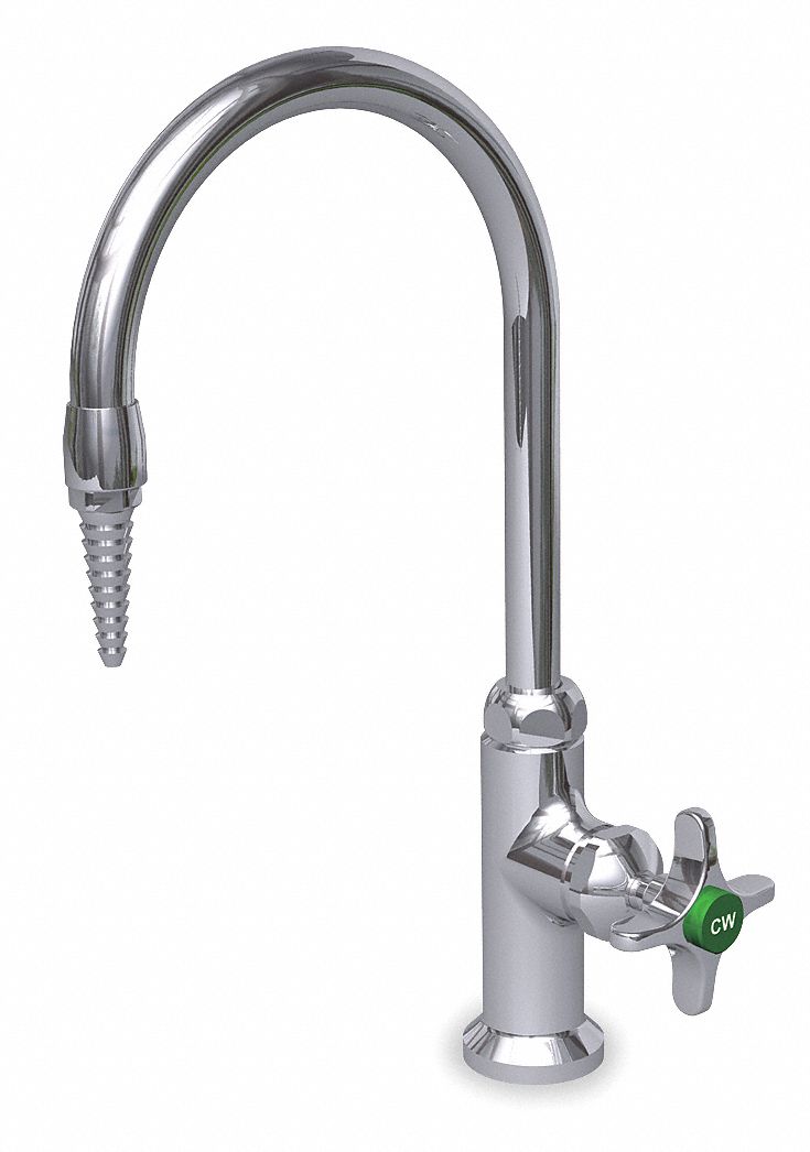 Laboratory Faucet, Chrome Finish, 2 GPM