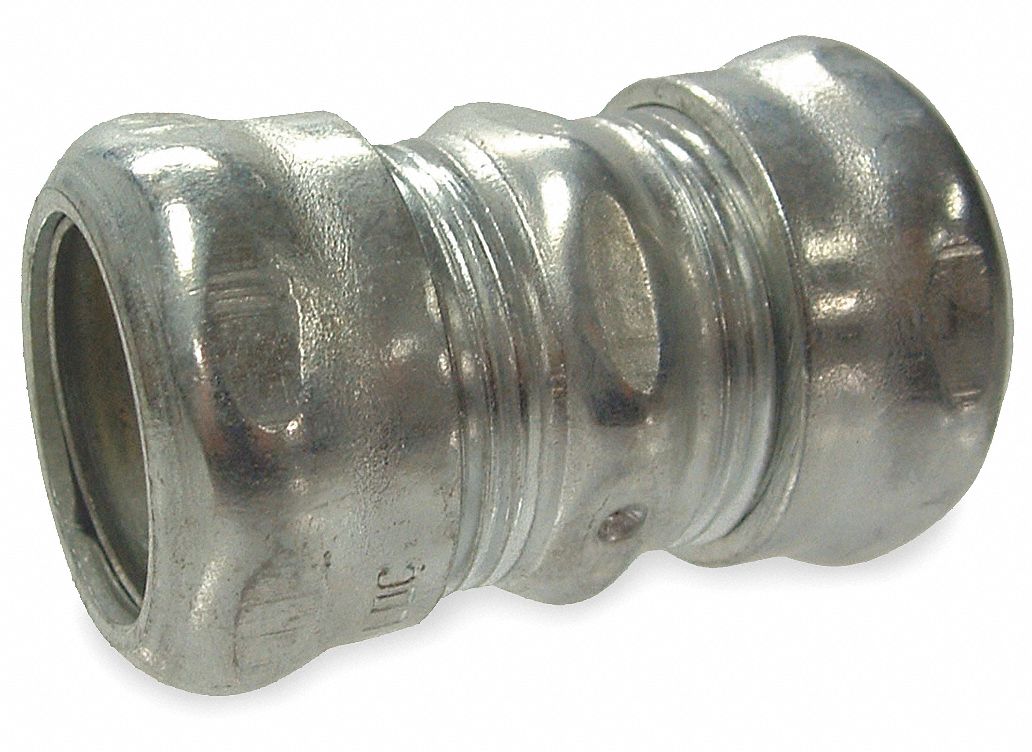 EMT Coupling, Insulated, 1/2 In