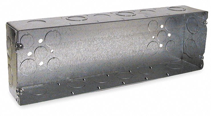 Electrical Box, 150 Cu In, Six Gang