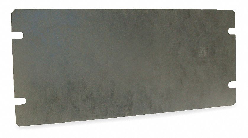Blank Gang Box Cover, 4 Gang