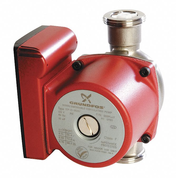 Circulator Pump, 1 1/4 In Union