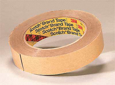 Double Coated Tape, 1In x108 ft., Red, PK36
