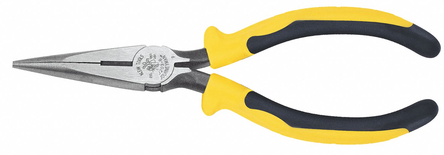 Journeyman Lng-Nose Plrs, Side Cutr, 6-5/8