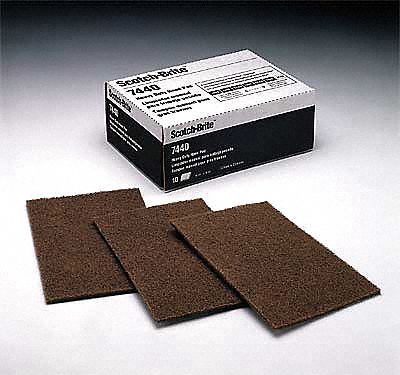SandingHandPad, Alum. Oxide, Medium, PK40