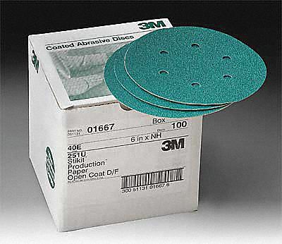 Dust Free Disc, 6x NH, 40, Dia 6In, PK500