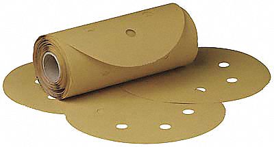 PSA Disc Roll, 6 Hole, 6 In, P120G, PK500