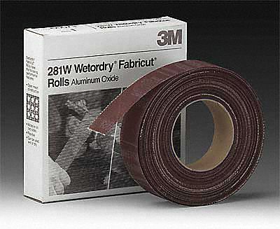 Abrasive Roll, Fiber, 180G, PK5