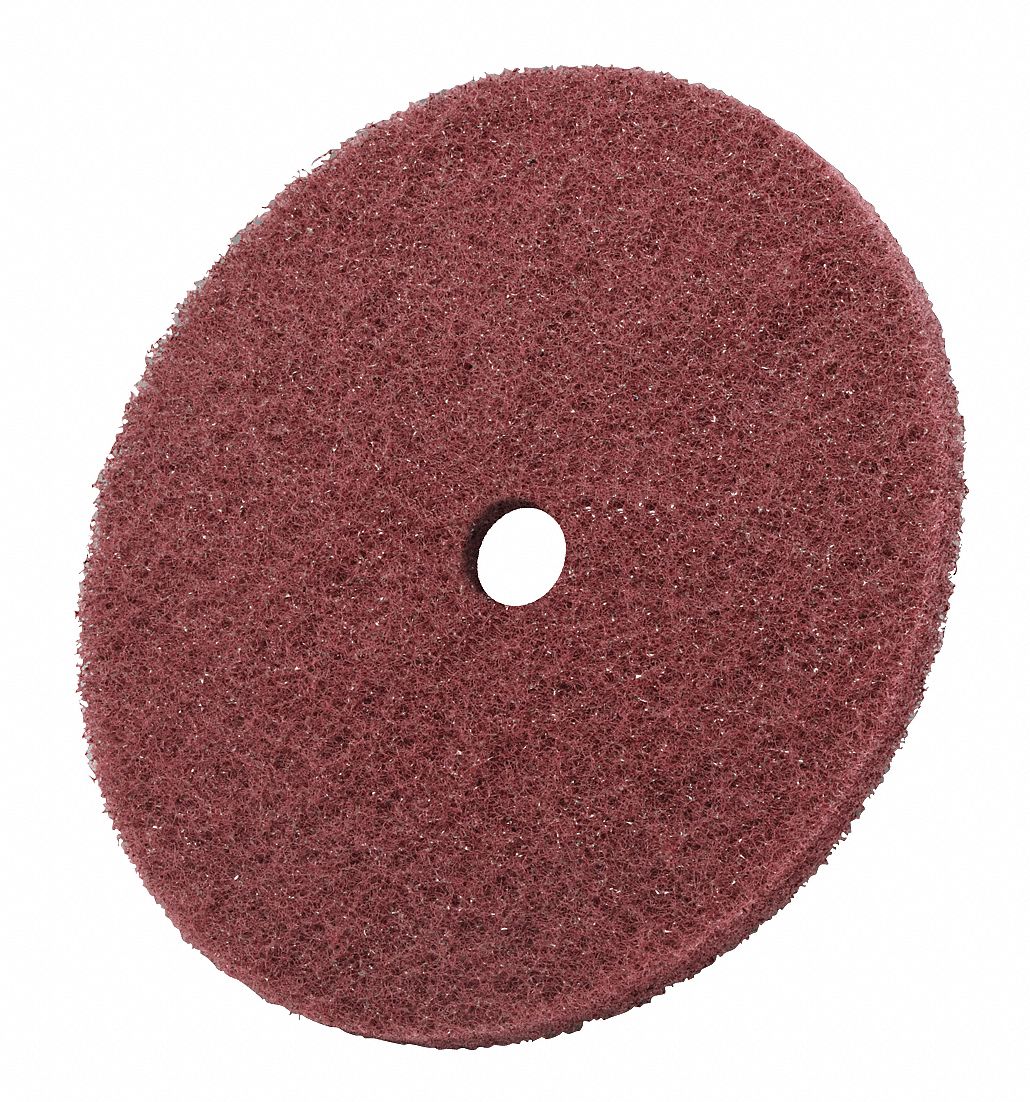 Arbor Mt Sanding Disc, 6x1/4in, VF, PK100