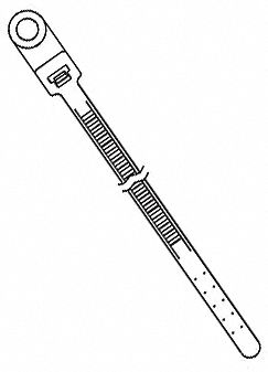 Standard Mounting Cable Tie, PK1000