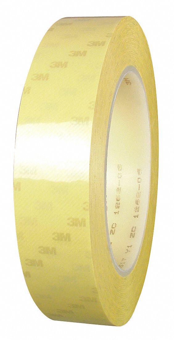 Film Tape, 3/8 In x 72 yd., Yellow, PK96