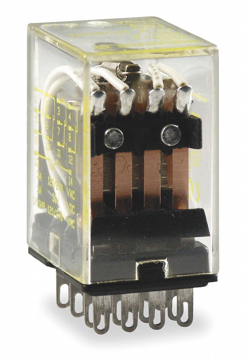 Relay, 14 Pin, 4PDT, 5A