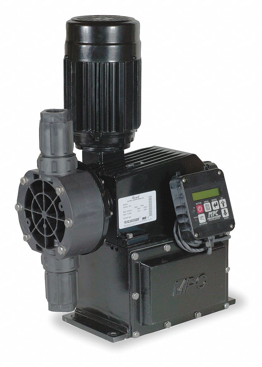 Diaphragm Metering Pump, 576 GPD, 150 PSI