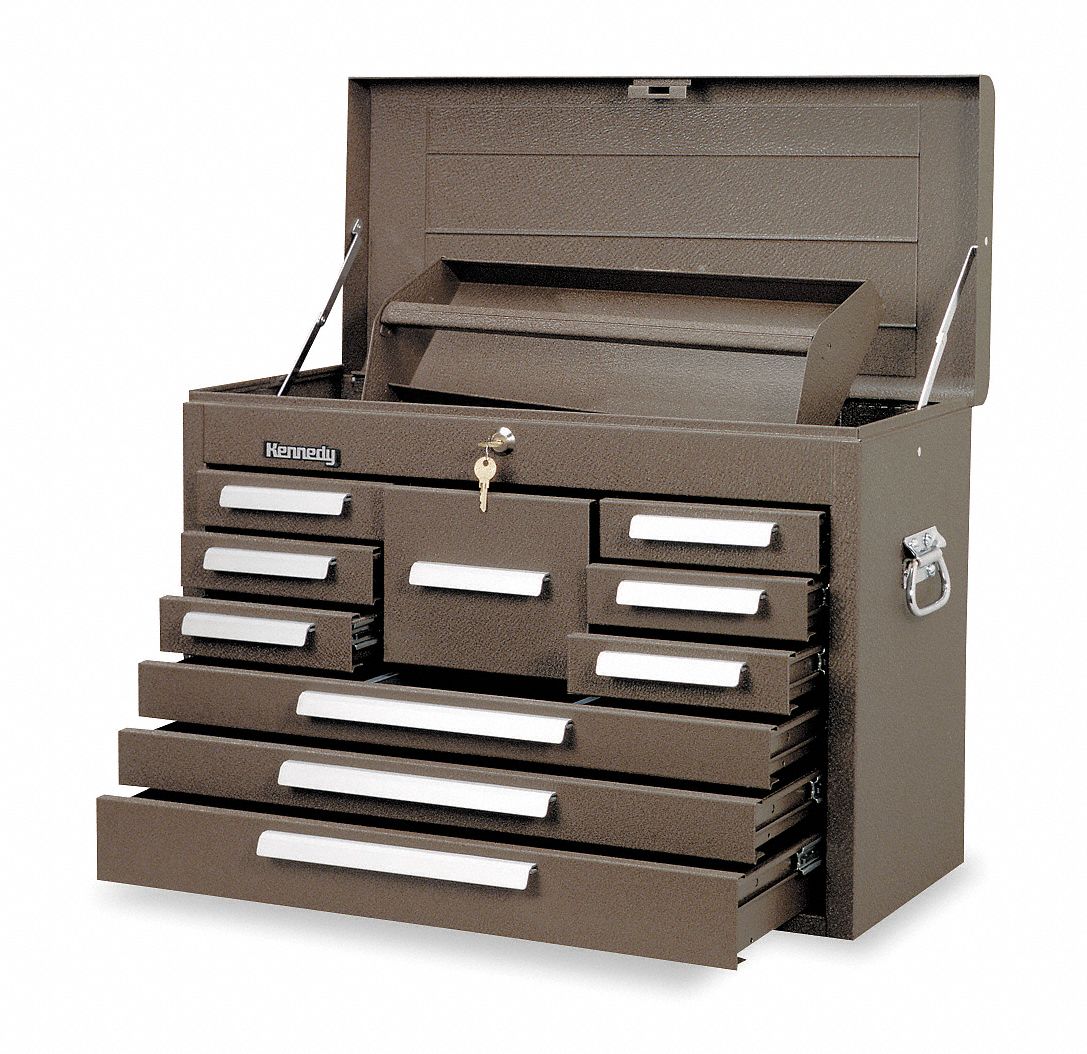 Tool Chest, Mechanics, 10 Dr, Brown