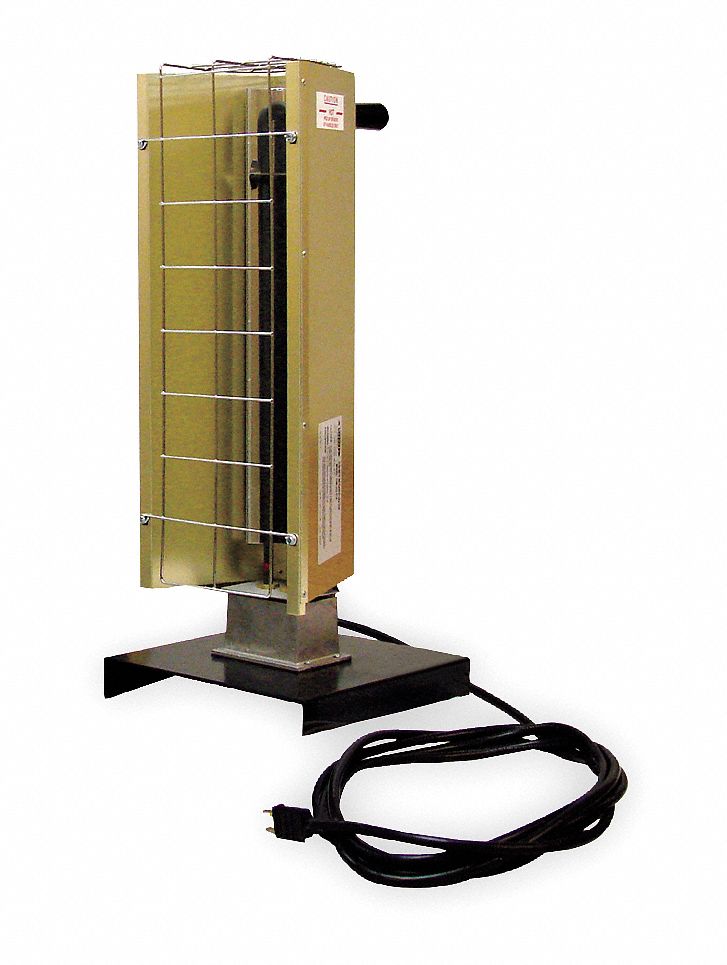 Electric Infrared Heater, 6142 BtuH, 120V