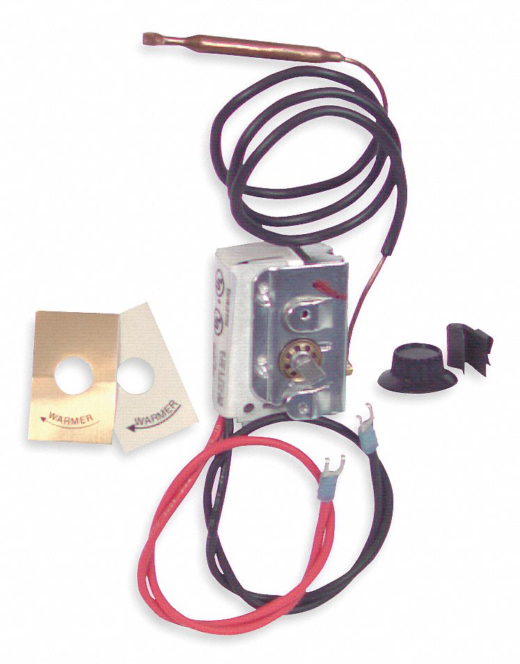Thermostat, 25A, 120 To 277V