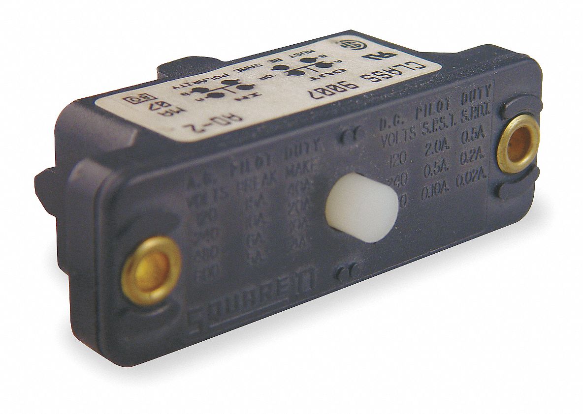 Industrial Swch, 15A, 1 NO, 1 NC, Button