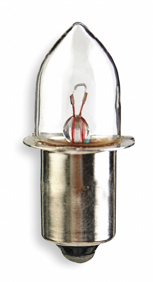 Flashlight Repl Lamp, PR2, B3 1/2, 10PK
