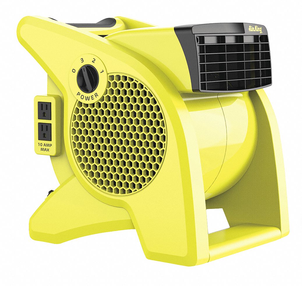Blower, Portable, Safety Yellow, 115 V