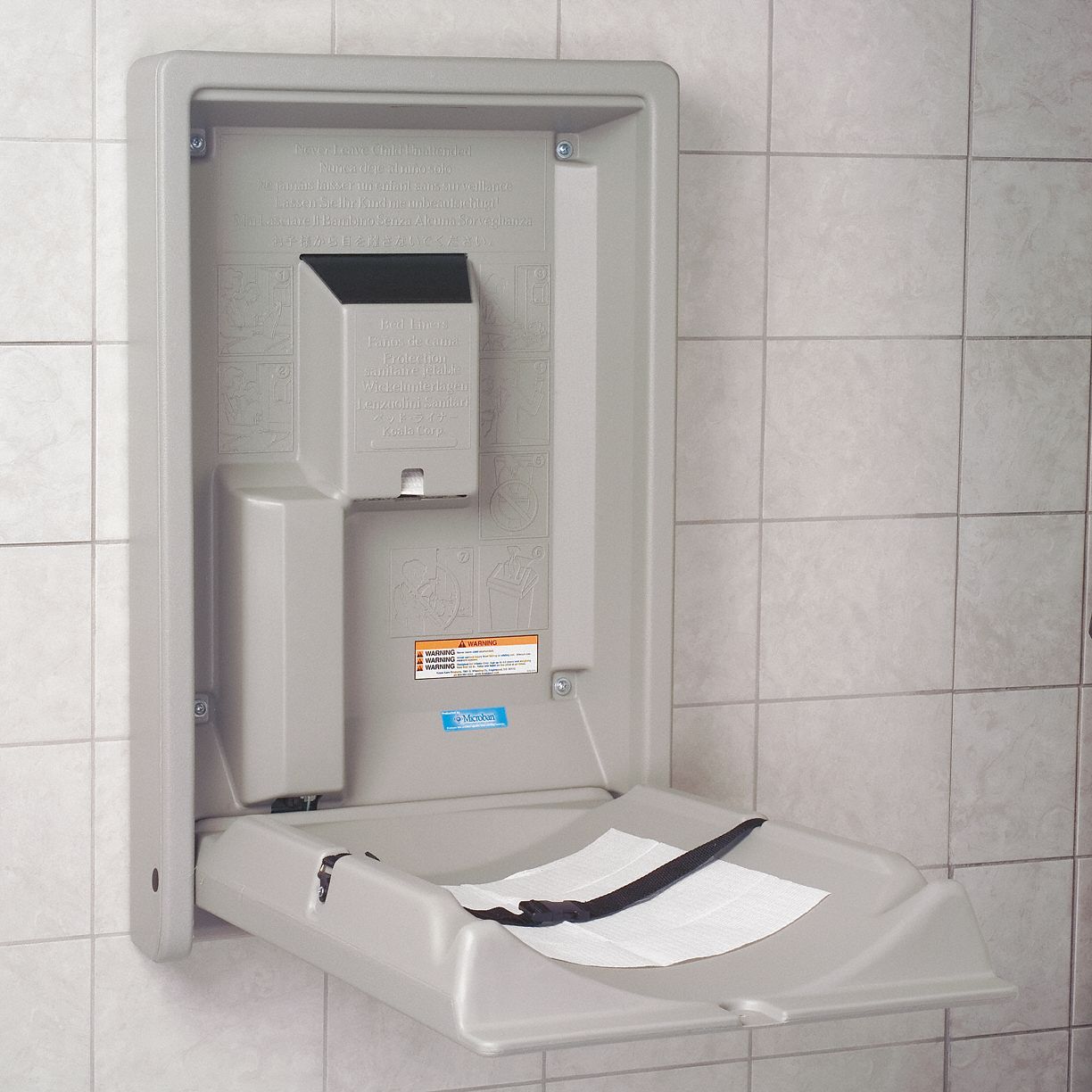 Baby Changing Station, Vertical