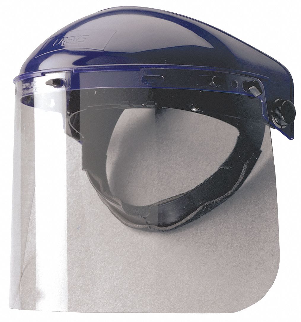 Ratchet Faceshield Assembly, 8x15 1/2 In