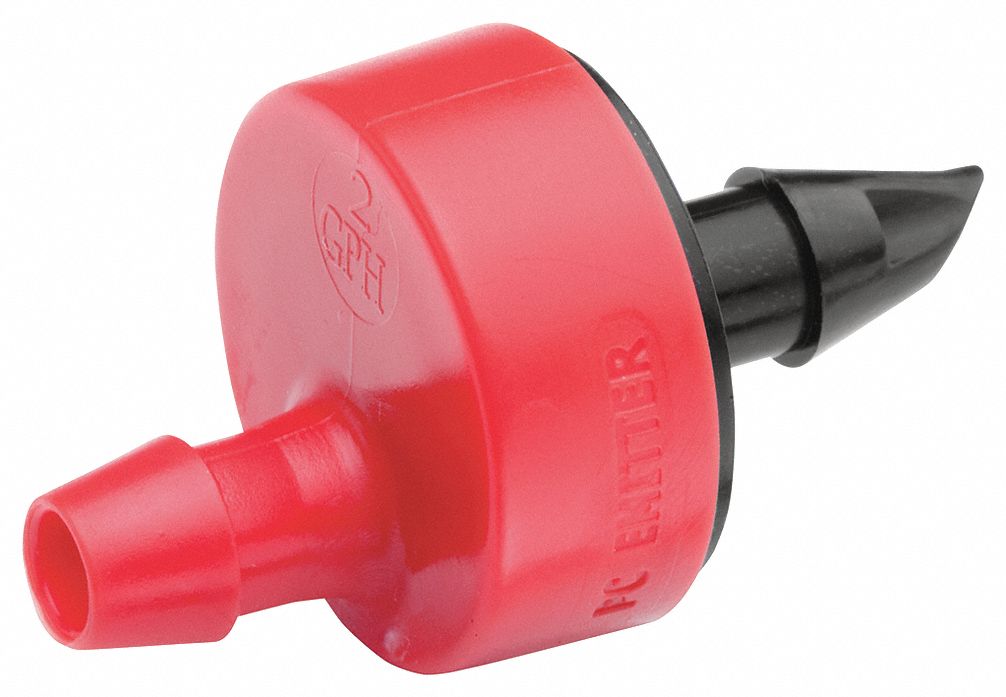 Spot Watring Emitters, Red/Blk, Plstc, PK10