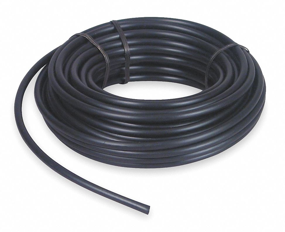 Blank Tubing, 1/4 In, 100 Ft, Black