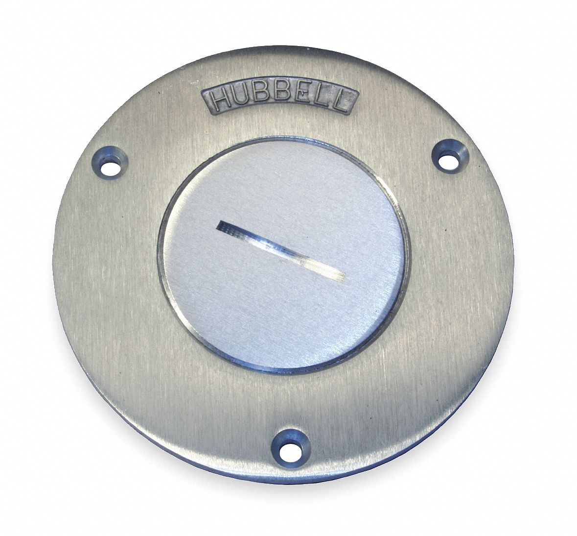 Round Floor Box Cover, Single Receptacle
