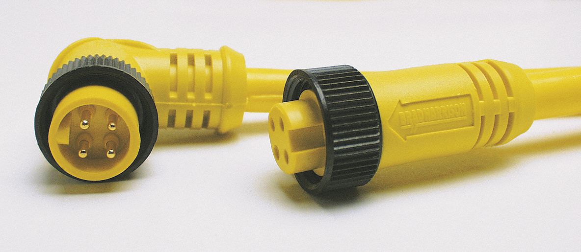 Cord Set, Male & Female, 4 Pole, 6 Ft