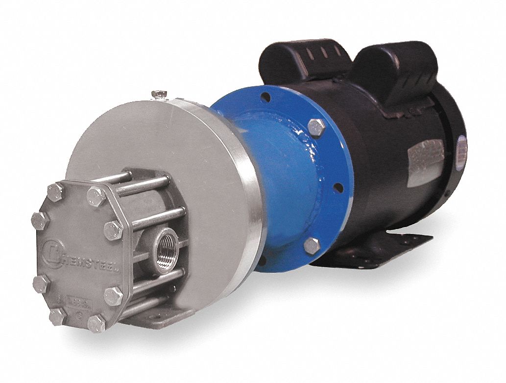 Gear Pump, Magnetic Drive, 1 1/2 HP, 3Phase