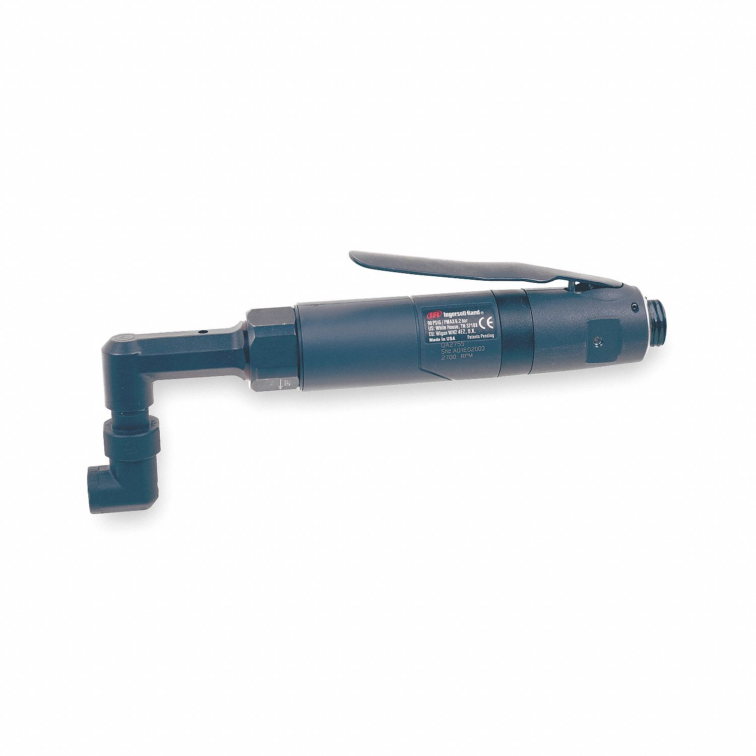 Air Drill, Industrial, Rt Angle, 1/4 In.-28