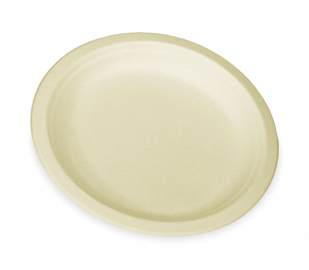 Plate, Compostable, 7 In, PK 1000
