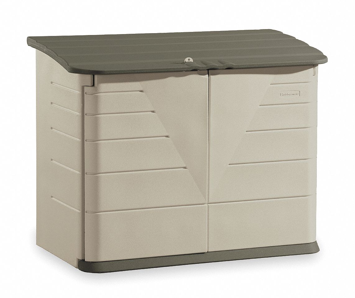 Outdoor Storage Shed, XL Horizontal, H 47