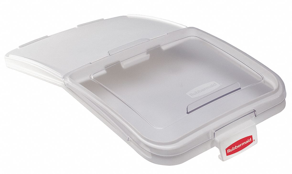 Storage Bin Lid, W 17 1/4, w/32 Oz Scoop