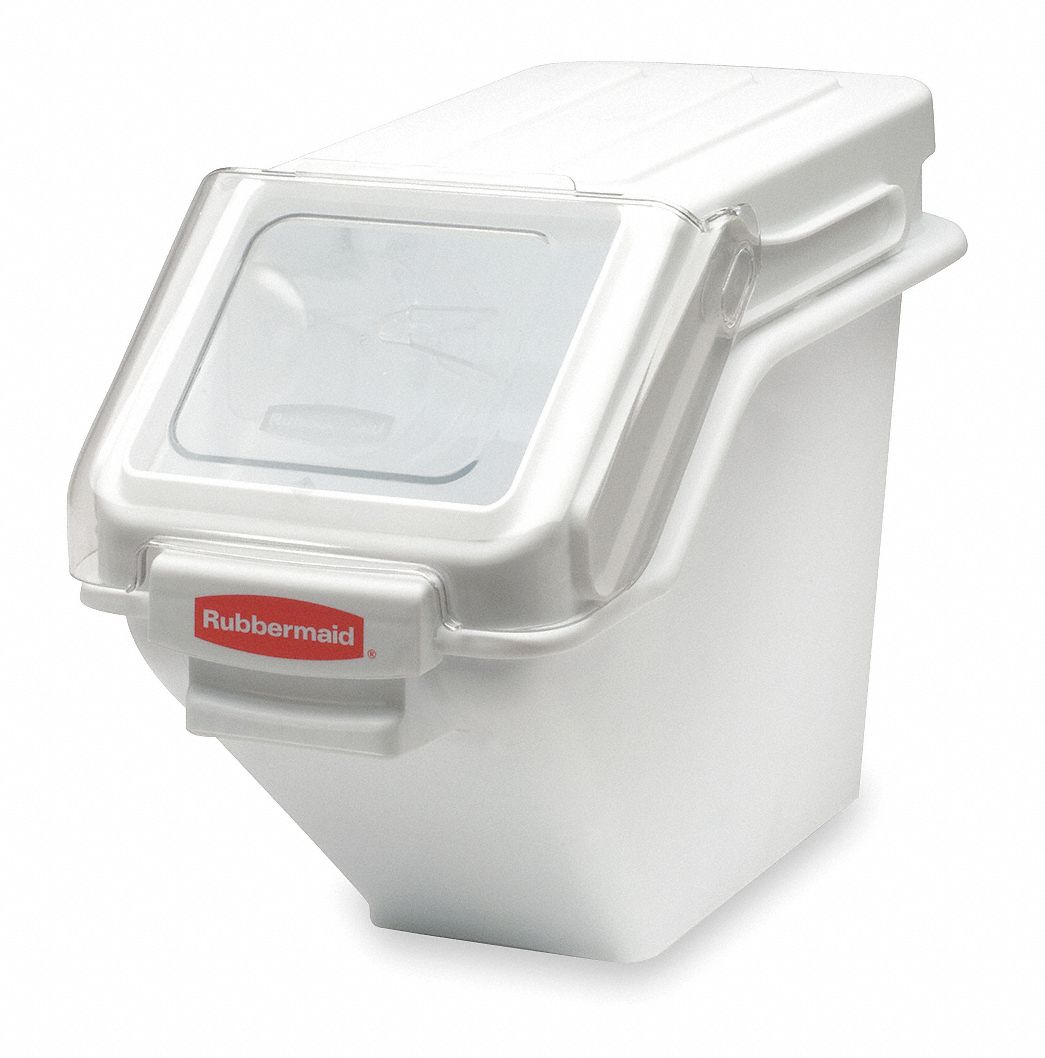 Bulk Storage Bin, 100 Cup, w/Scoop and Lid