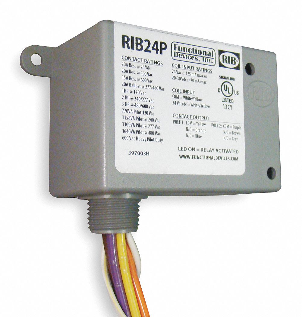Enclosed Pre Wired Relay, Power Relay