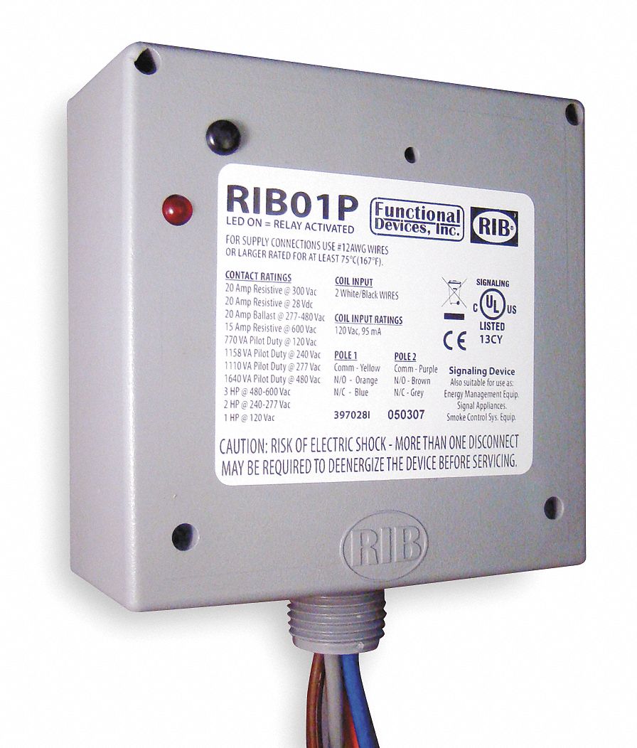 Enclosed Pre Wired Relay, Power Relay