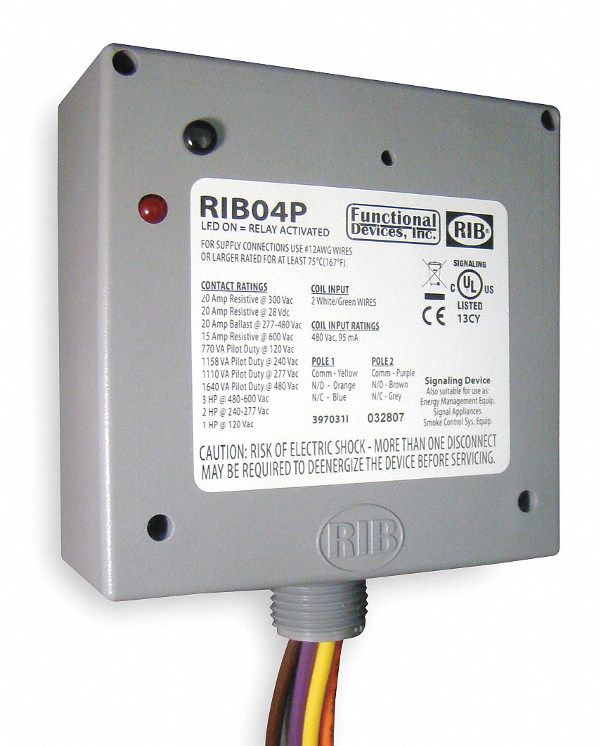 Enclosed Pre Wired Relay, Power Relay