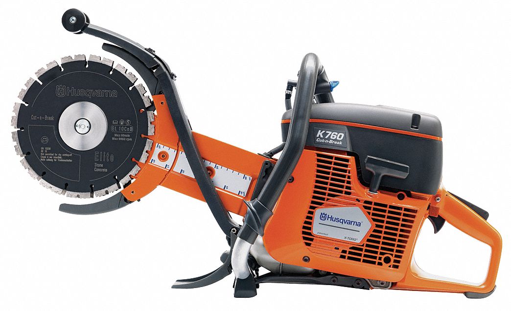 Power Cutter, 2-Cycle Gasoline, Wet Cut