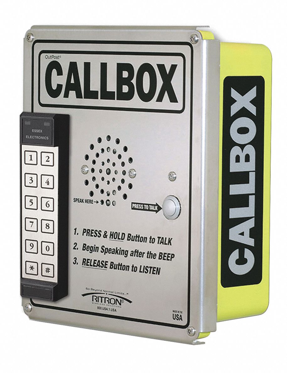 Gate Guard System w/ Keypad, VHF