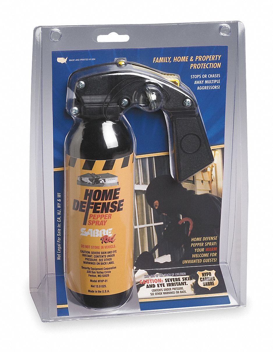 Pepper Spray Fogger, Pistol Grip, 13 oz