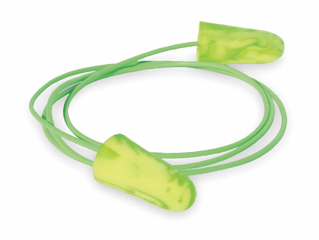 Ear Plugs, 33dB, Corded, Univ, PK100