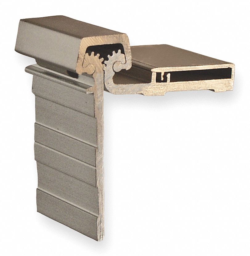 Continuous Geared Hinge, L 83 In, Aluminum