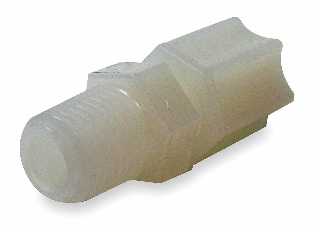 Male Connector, 1/4 In Tube x 1/4 In NPT