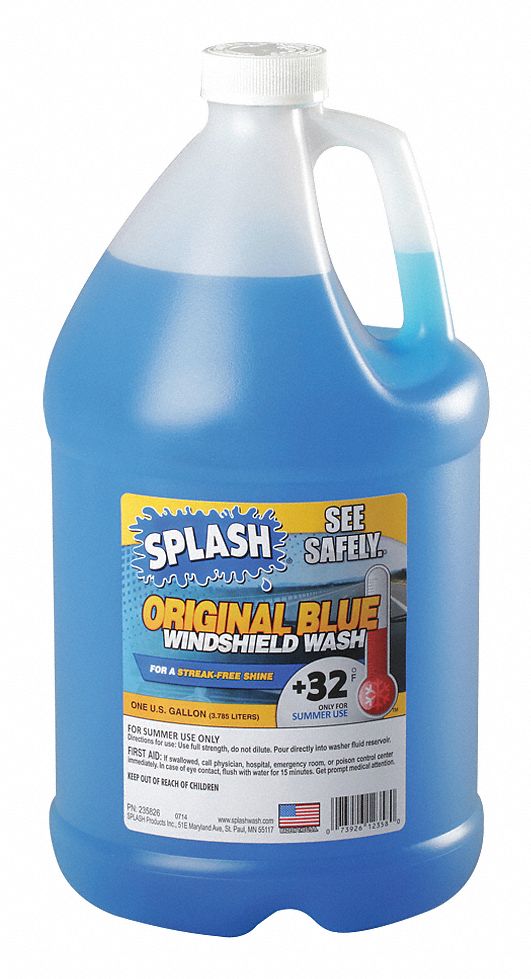 Windshield Wash Cleaner, 1 Gal, 32 F