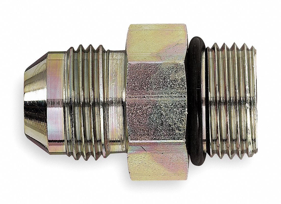 Hose Adapter, SAE to JIC, Straight